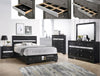 KE-4670 Regata Black Bedroom Group
